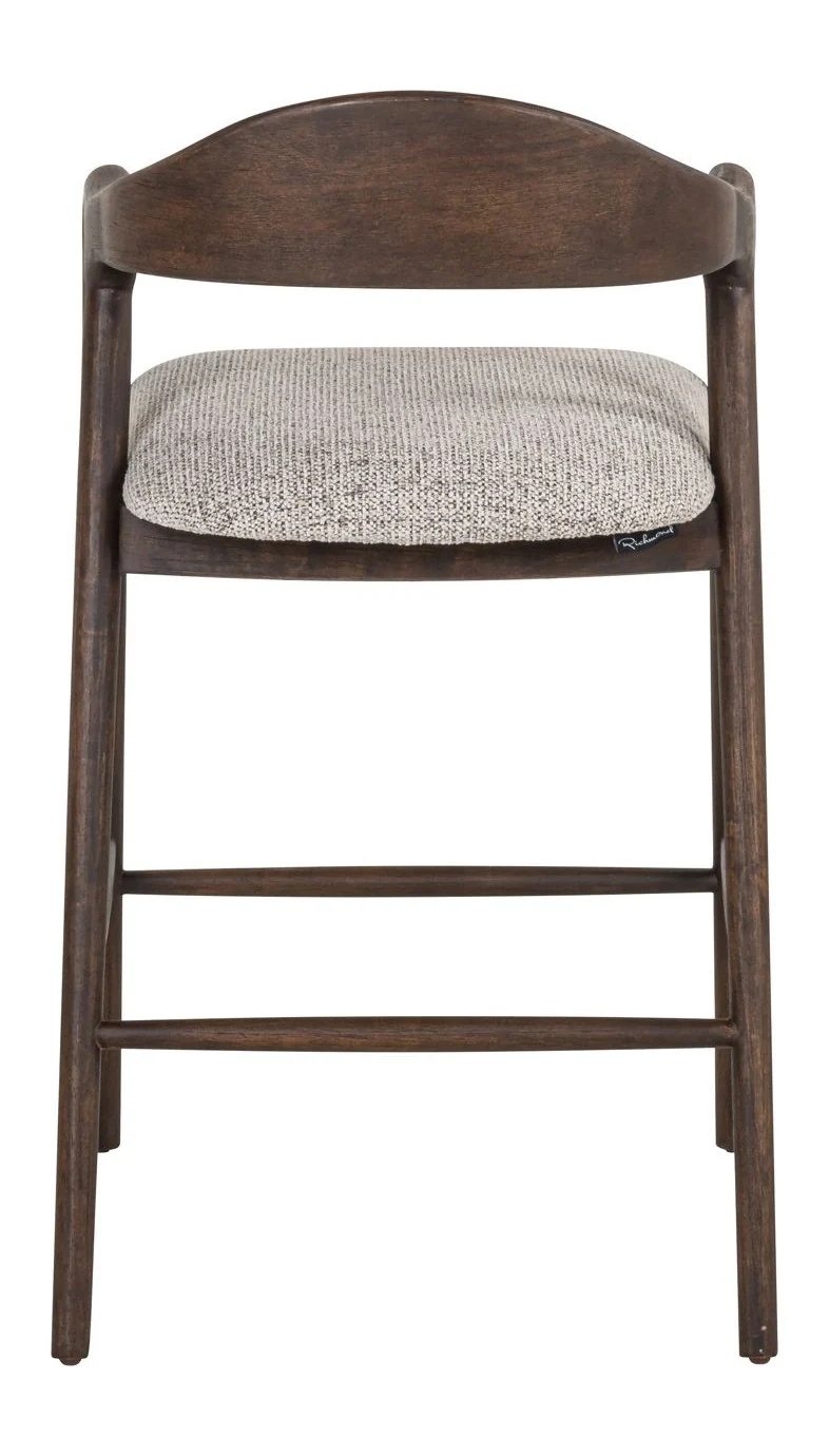 Barhocker Mihara mocca fancy – Richmond Design für Küche & Bar