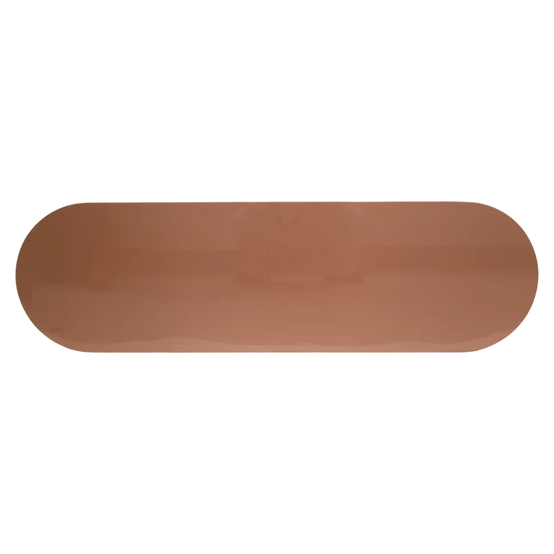 Konsole Kourtney Mocha Mousse – MDF-Wandkonsole für Flur & Wohnzimmer