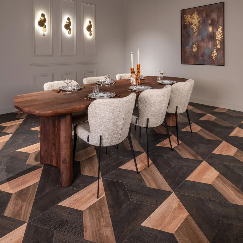 Esstisch Baldwin 270 cm Mangoholz spicebrown | Richmond Design