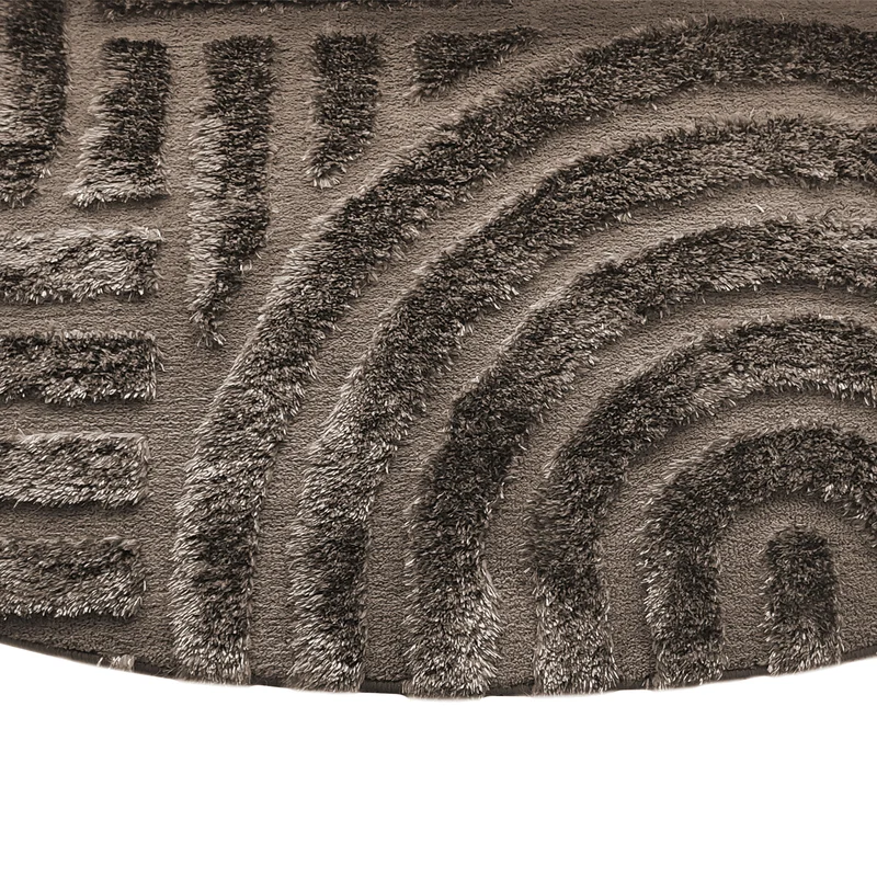 Teppich Liff dark brown 200x350 cm – Richmond Design-Teppich