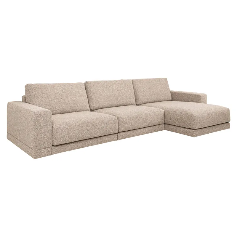Sofa Trentino Cayenne Brown mit flexibler Lounge links oder rechts