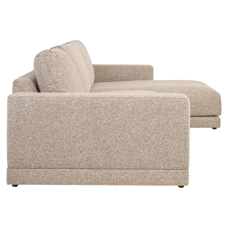 Sofa Trentino Cayenne Brown mit flexibler Lounge links oder rechts