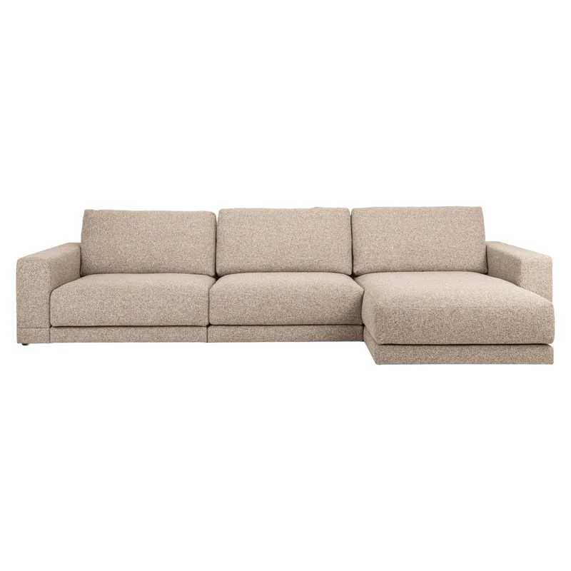 Sofa Trentino Cayenne Brown mit flexibler Lounge links oder rechts