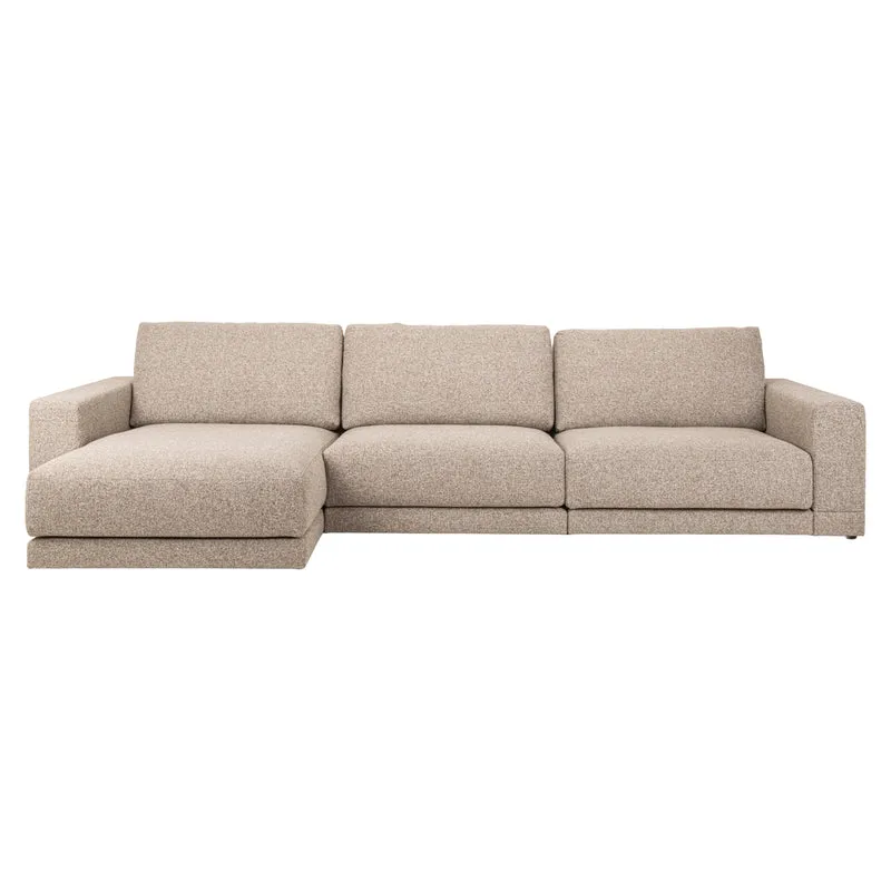 Sofa Trentino Cayenne Brown mit flexibler Lounge links oder rechts