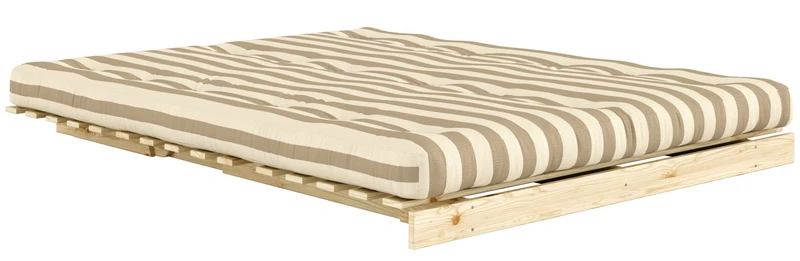 Schlafsofa ROOTS 160 Bold Stripes Sofa Kiefer massiv unbehandelt, Karup