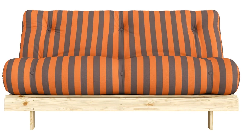 Schlafsofa ROOTS 160 Bold Stripes Sofa Kiefer massiv unbehandelt, Karup
