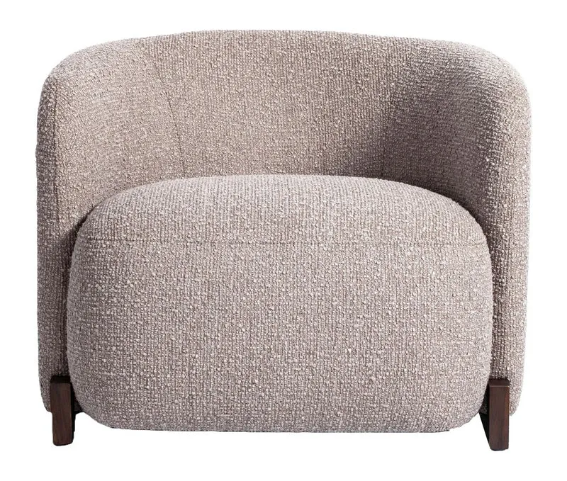Lounge Stuhl Hannah mocca chunky – Richmond Loungesessel