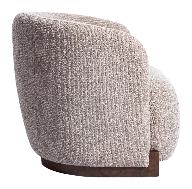 Lounge Stuhl Hannah mocca chunky – Richmond Loungesessel