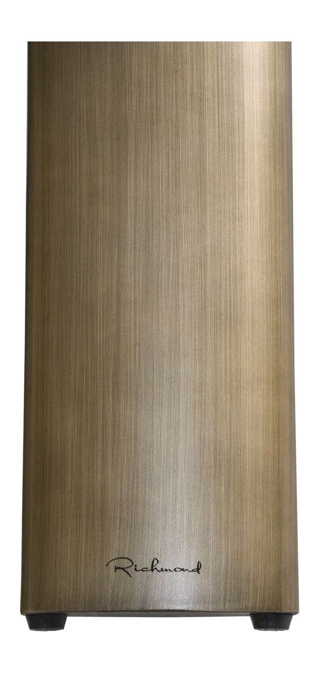 Beistelltisch Arcadia grey aus Travertin & Metall – Richmond Interiors