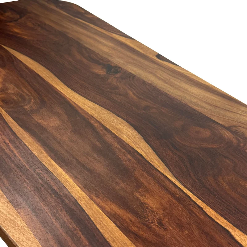 Couchtisch Sheesham oval 120cm, Wohnzimmertisch von Wohnling