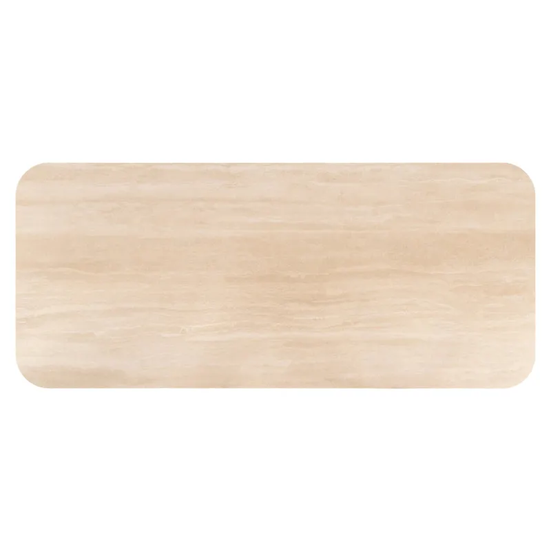 Esstisch Nando 270 cm Richmond – Eichenfurnier & Travertin-Keramik