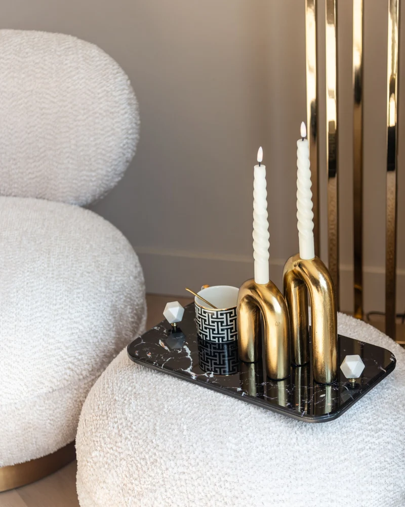 Lounge Stuhl Jace Beige Tiger mit Drehfunktion – Richmond