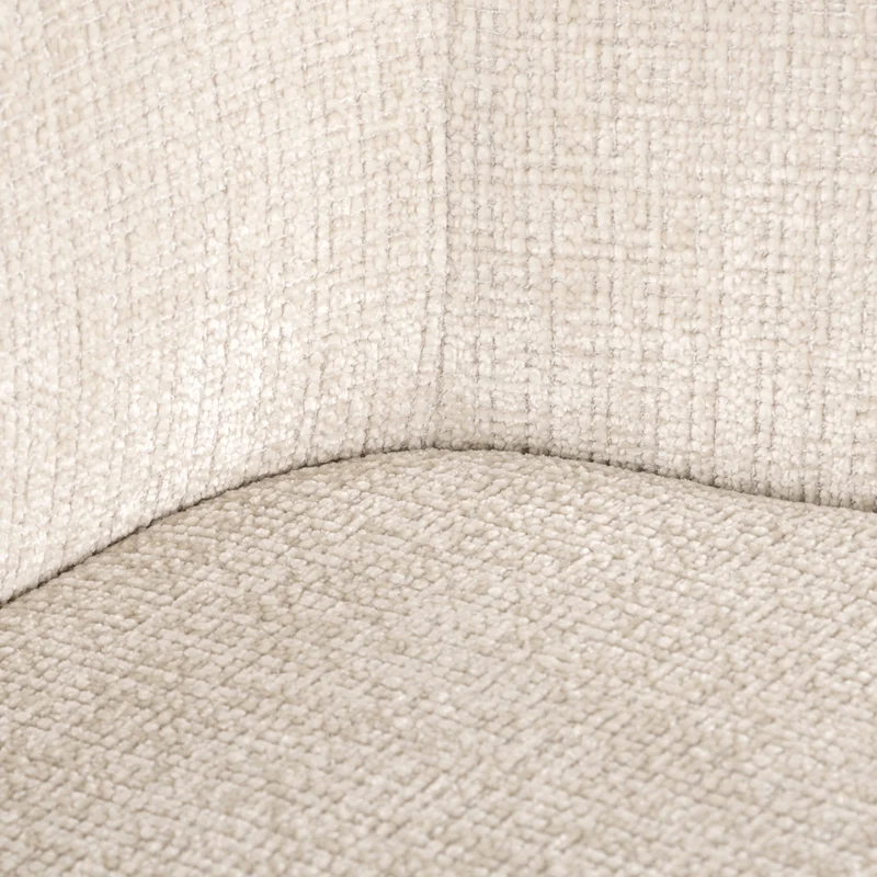 Esszimmerstuhl Dakota Niagara Beige mit Armlehne & Drehfunktion