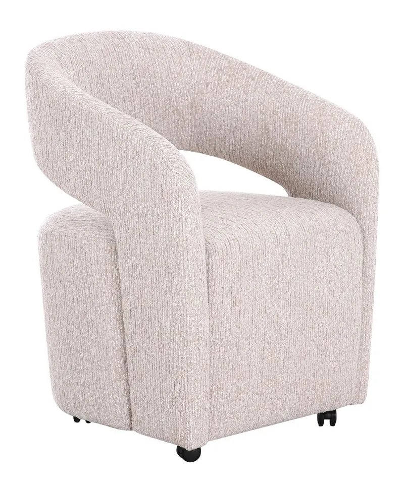 Esszimmerstuhl Vixen natural linear, Richmond, Sperrholz & Polyester