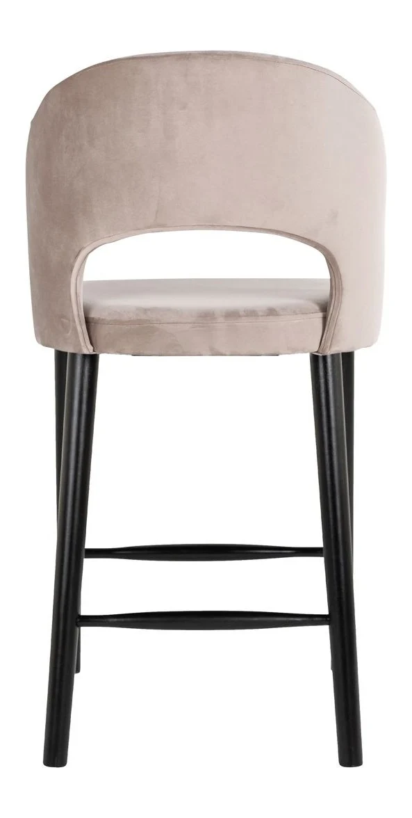 Barhocker Savoy mit schwer entflammbarem Bezug, Sitzhöhe 65 cm