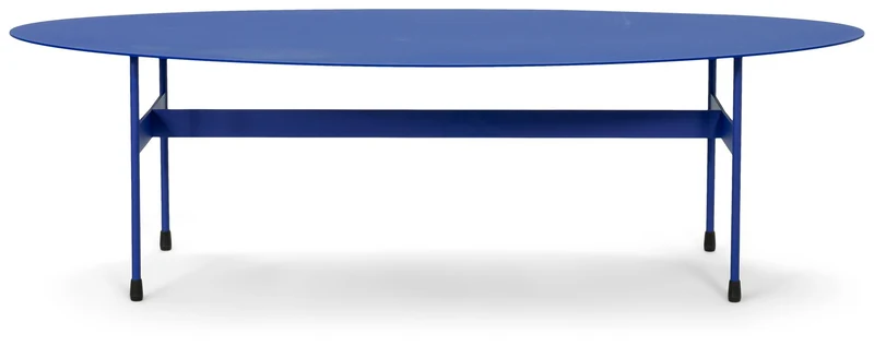 Spinder MIRA OVAL Couchtisch 125 x 40 cm Oval Stahl Minimalistisch