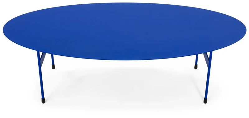 Spinder MIRA OVAL Couchtisch 125 x 40 cm Oval Stahl Minimalistisch