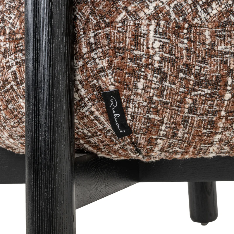 Lounge Sessel Ornella Hazel – Richmond Design mit Eschenholz-Gestell