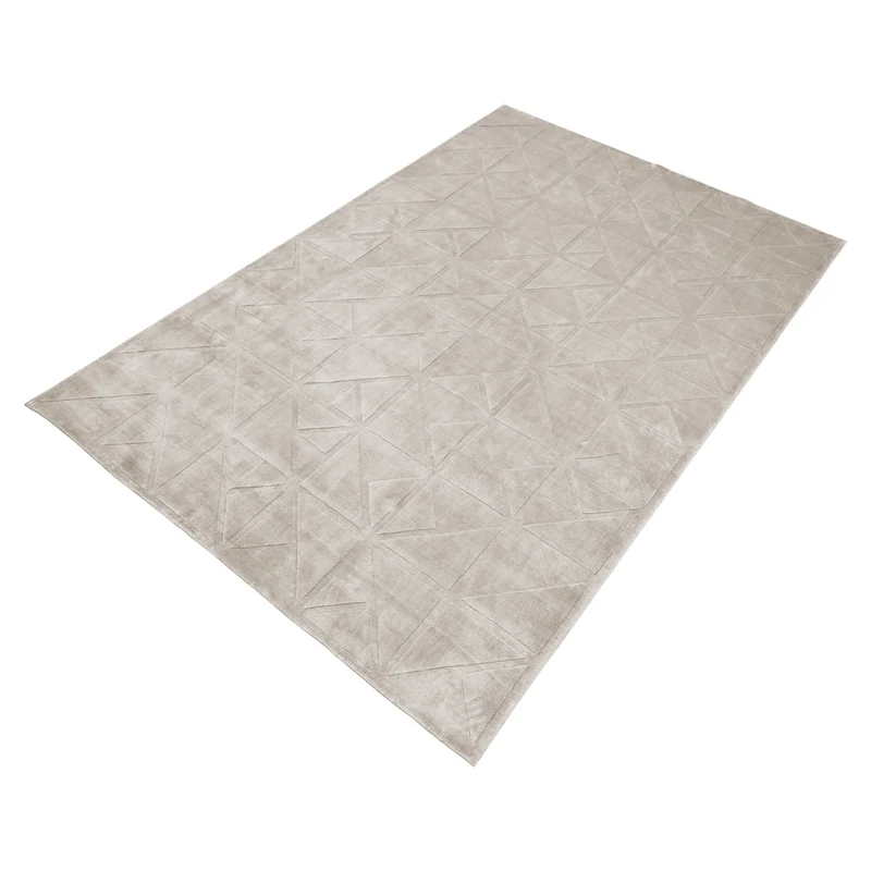 Teppich Yuna beige 200x300 cm – weicher Kurzflorteppich für Wohnräume