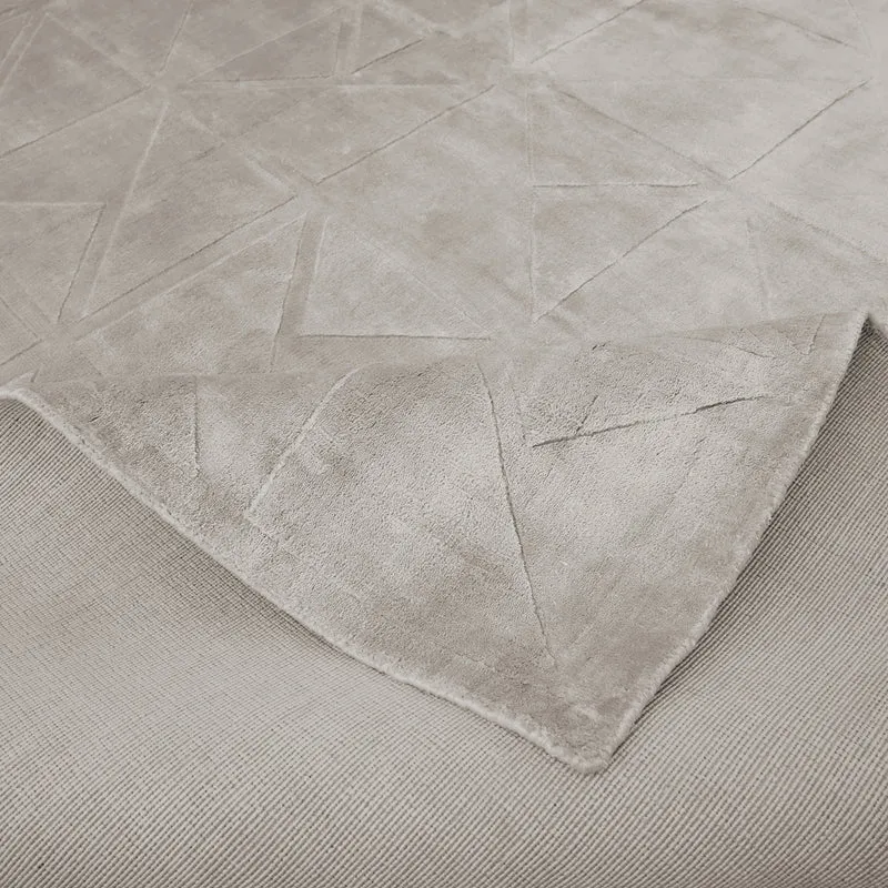 Teppich Yuna beige 200x300 cm – weicher Kurzflorteppich für Wohnräume