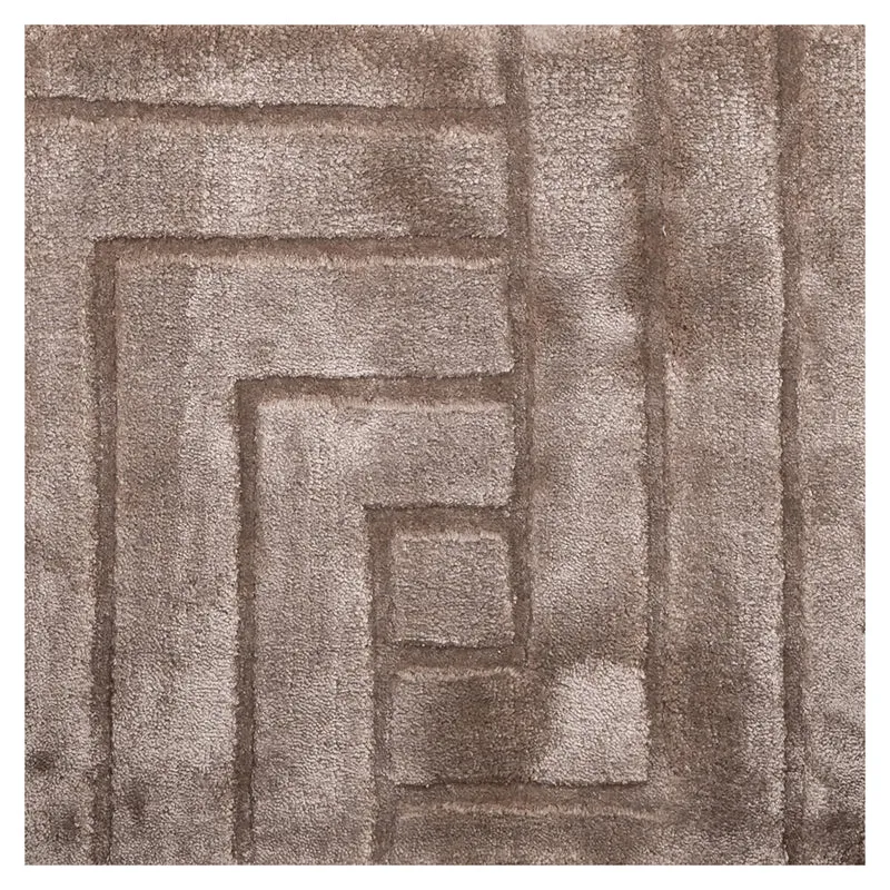 Teppich Bayon taupe 200x300 cm - weicher Wohnaccessoire-Klassiker