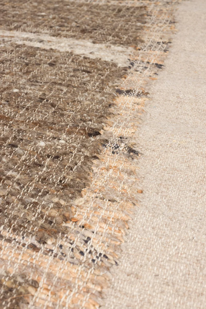 Teppich Briton 160x230 Beige aus Wolle im Boho-Stil von Dutchbone
