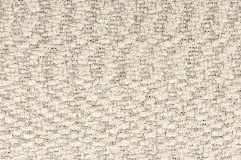 Loungesessel Seina von Dutchbone mit drehbarem Sitz, Beige aus Bouclé