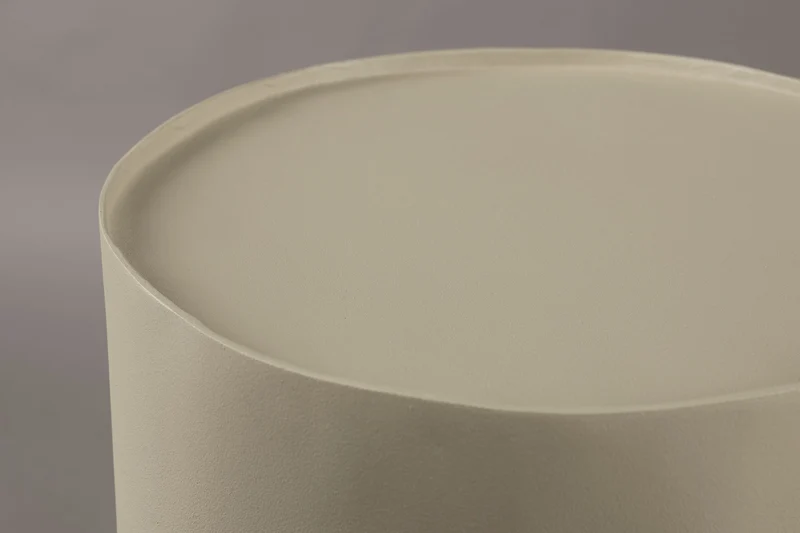 Beistelltisch Sai Dutchbone in Sand mit rundem Design aus Metall