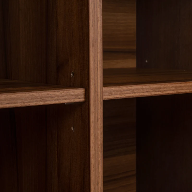 Vitrine Windsor Walnuss – Richmond Highboard mit Stauraum, 225 cm