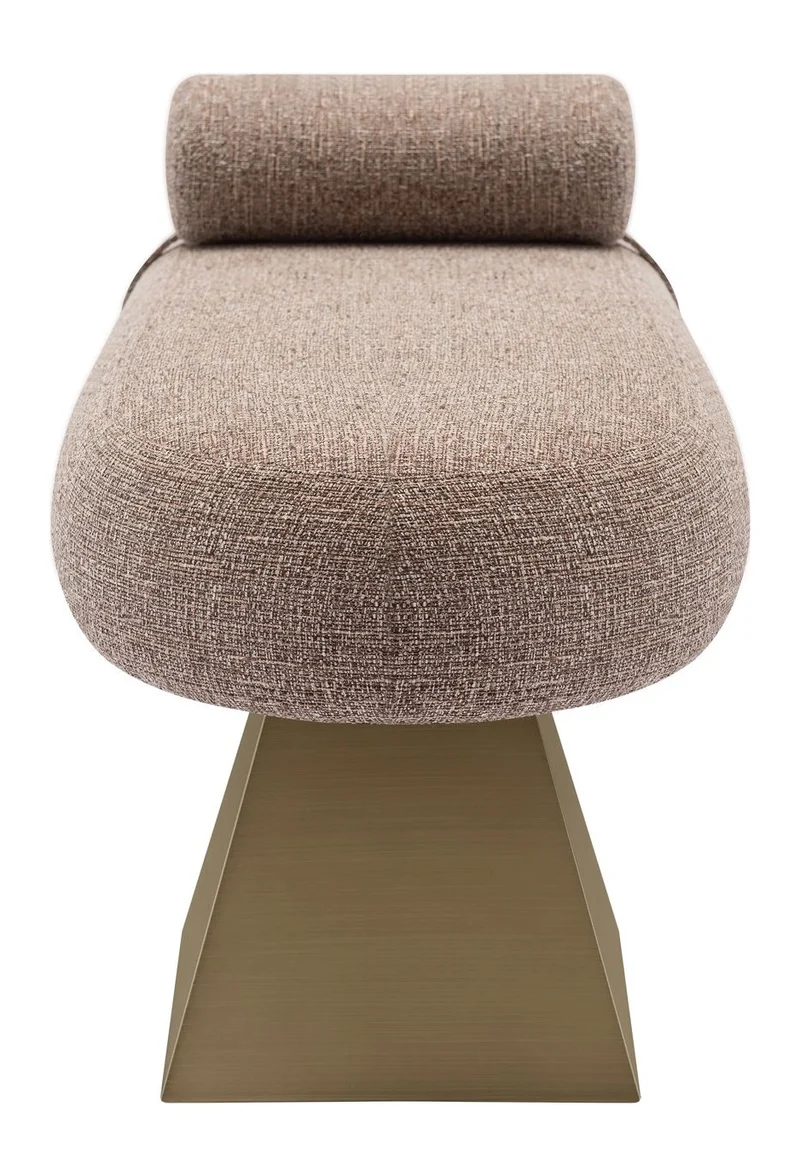 Bank Alexander Jones – Sitzbank Tweed Braun für Flur & Esszimmer