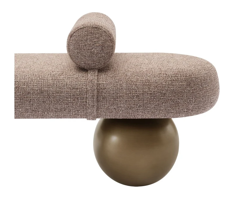 Bank Alexander Jones – Sitzbank Tweed Braun für Flur & Esszimmer