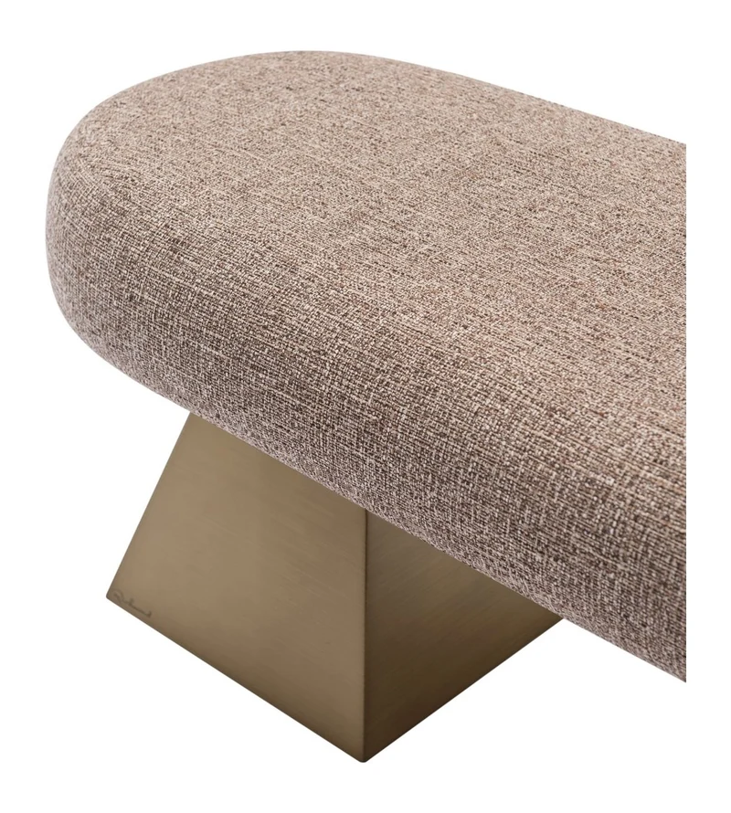 Bank Alexander Jones – Sitzbank Tweed Braun für Flur & Esszimmer