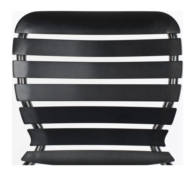 Gartenstuhl Vondel 2er-Set, Schwarz aus Aluminium von Zuiver