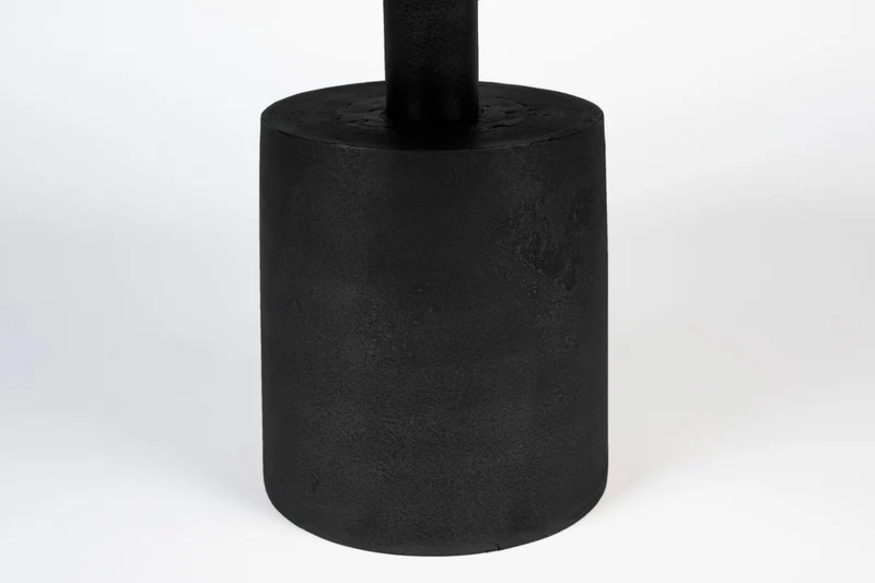 Couchtisch Mason rund aus Aluminium in Antique Black fürs Wohnzimmer