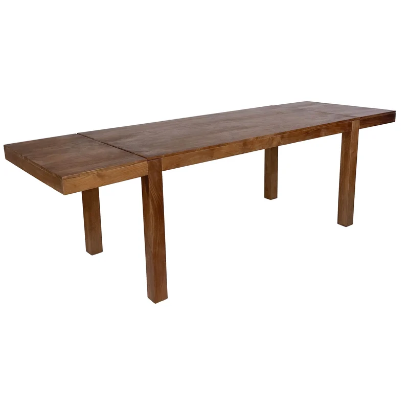 Esszimmertisch Akazie Massivholz 160-240 cm ausziehbar, Dunkelbraun