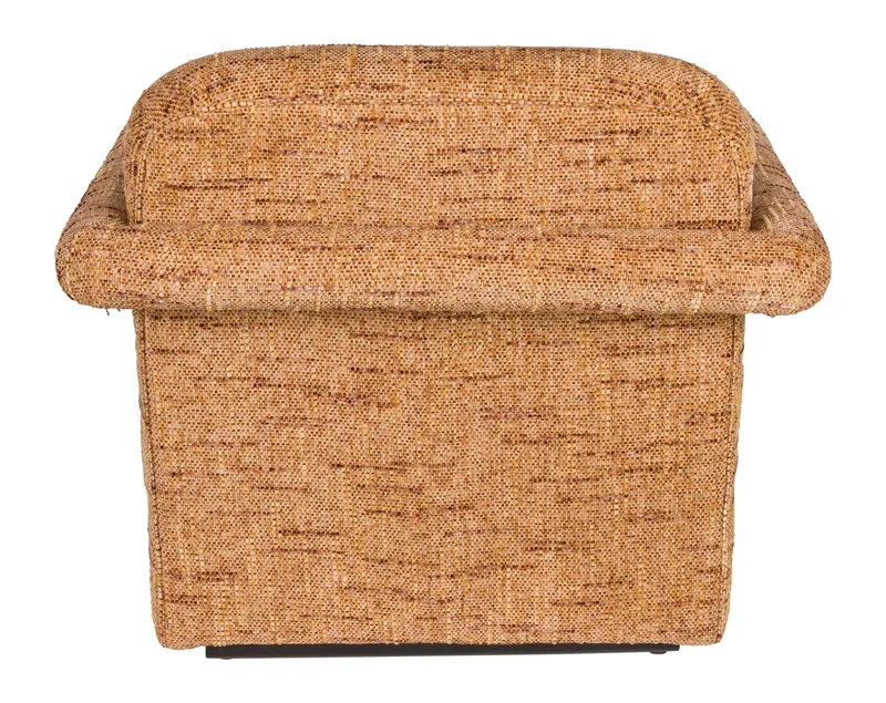 Loungesessel Kent Ochre mit Eukalyptusholz-Gestell von Dutchbone