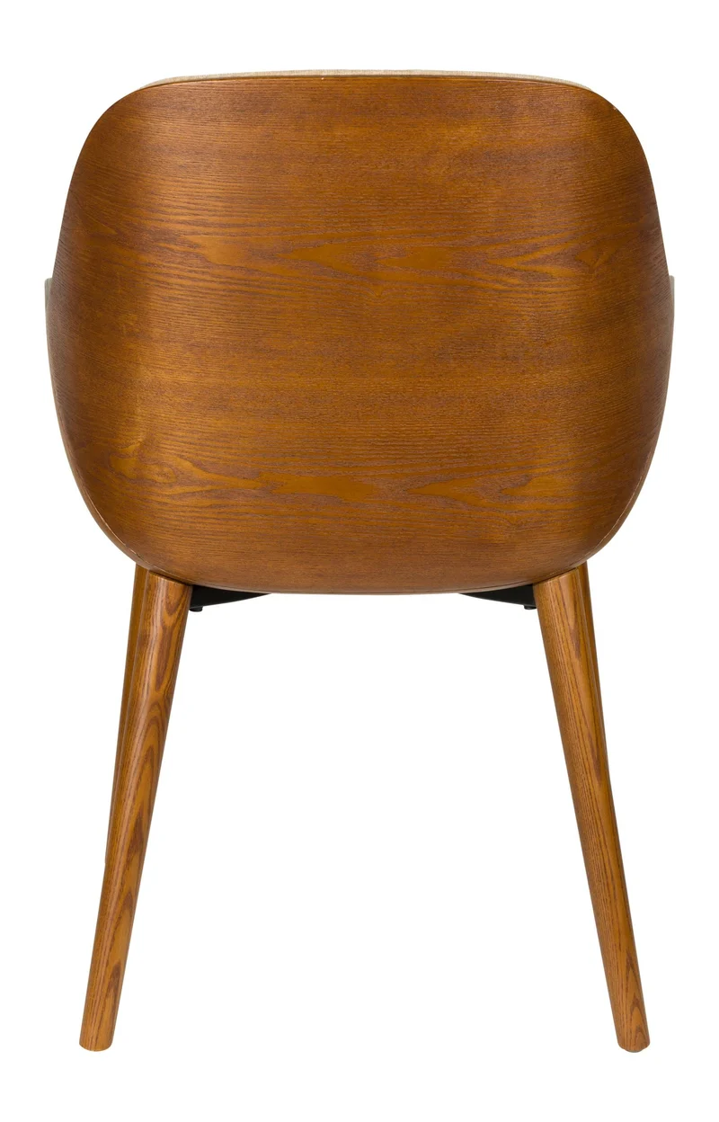 Sessel Taylor Green im Vintage-Look mit Samtbezug von Dutchbone