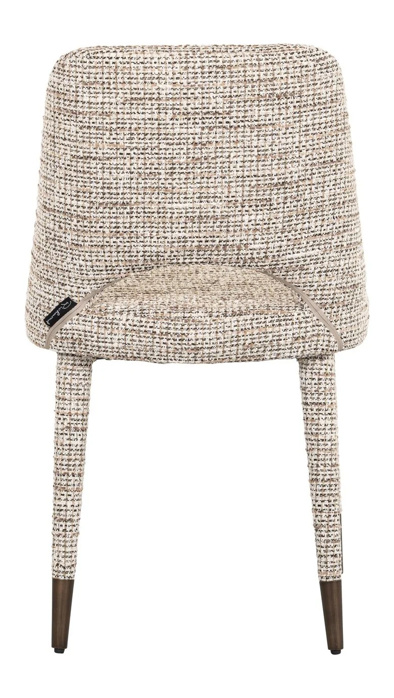 Esszimmerstuhl Cecilia im 2er-Set, trendy nature, Chenille-Bezug
