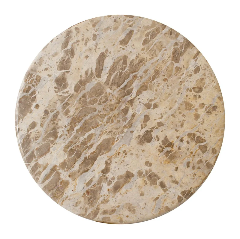 Couchtisch Bayonne Bronze im 2er-Set - Marmor & Messing