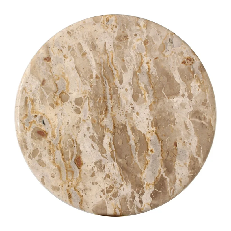 Couchtisch Bayonne Bronze im 2er-Set - Marmor & Messing