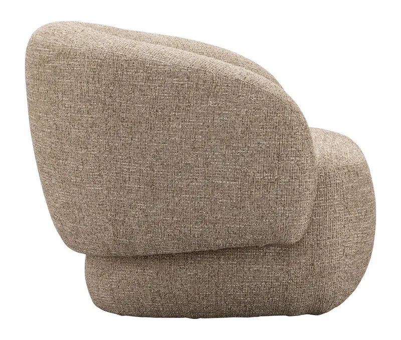Richmond Lounge Stuhl Milano in Sand Tweed – Komfort trifft Eleganz