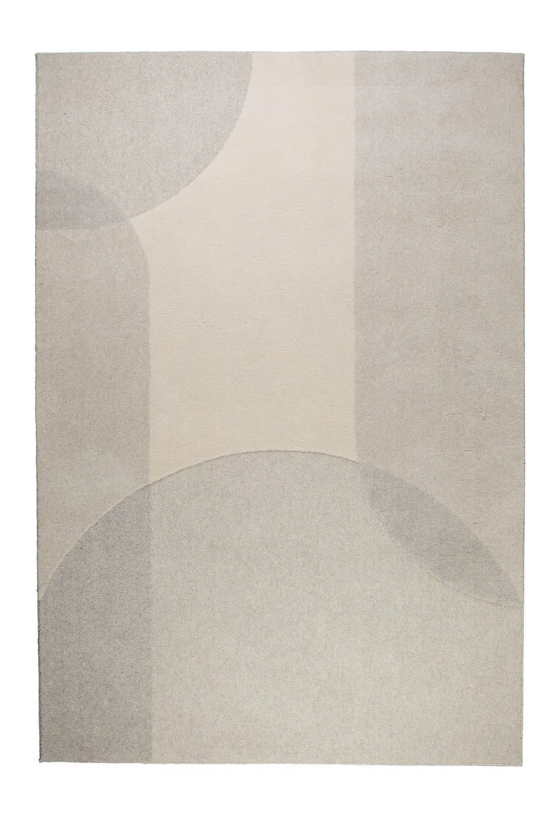 Teppich Dream 160x230 cm in Natural/Grey aus Wolle für Ihr Wohnzimmer