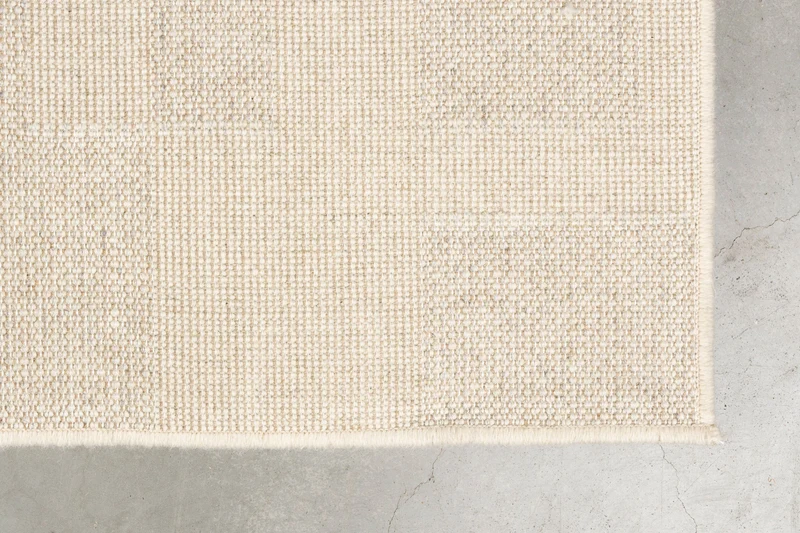 Teppich Bricks 200x300 cm, Grau/Beige aus 100% Wolle von Zuiver