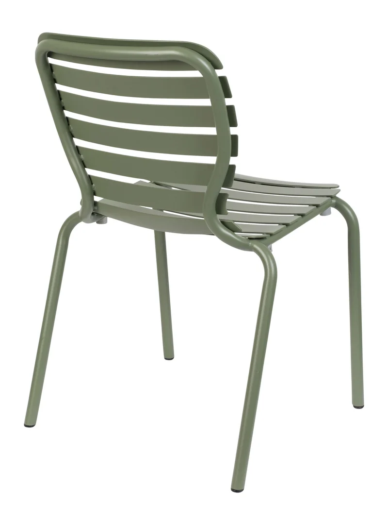 Gartenstuhl Vondel im 2er-Set, Grün aus Aluminium von Zuiver