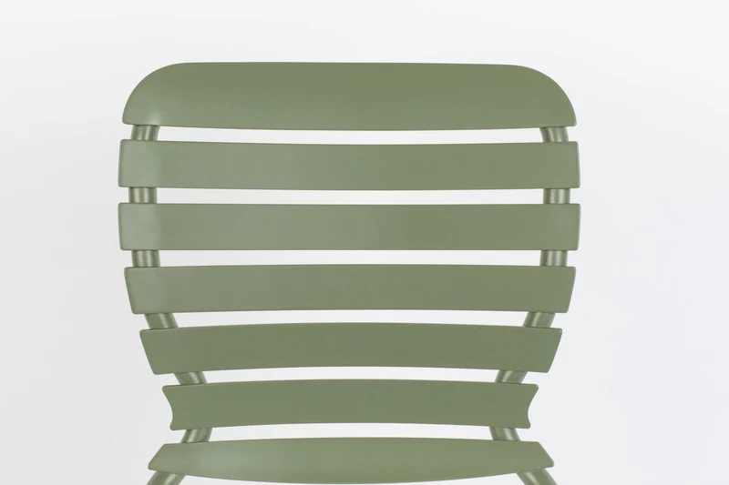 Gartenstuhl Vondel im 2er-Set, Grün aus Aluminium von Zuiver