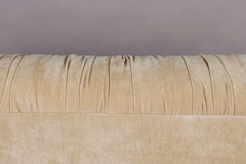 Sofa Douglas Beige 3-Sitzer mit Gummibaum-Holzfüßen von Dutchbone