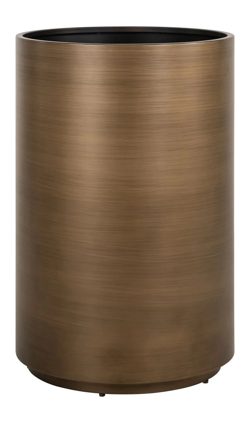 Richmond Pflanzgefäß Dira Ø50 cm brushed gold aus Eisen