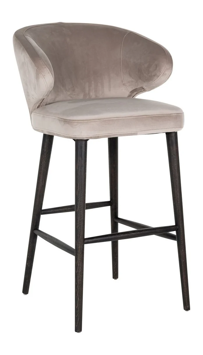 Barhocker Indigo – individuell mit Wunschstoff konfigurierbar