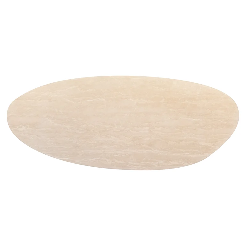 Esstisch Alexander Jones Renaissance in Beige mit Travertin, 240 cm