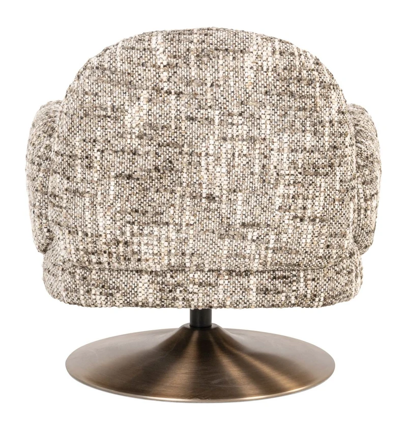 Lounge Sessel Kagney – Drehsessel in Braun von Richmond Interiors